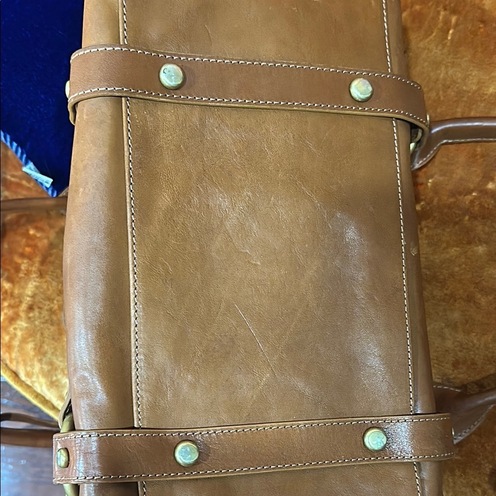 Juicy Couture Brown and Gold Satchel with Timeless Elegance - Picture 14 of 14